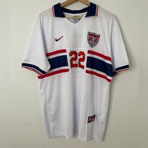 RETRO USA National Team 1997 Alexis Lalas Jersey *RARE*